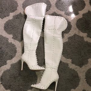 Cape Robbin thigh high studded boots